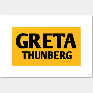 greta thunberg hero_tshirt Posters and Art